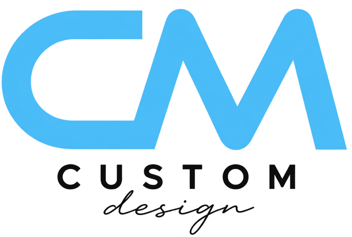 CM Custom Design logo