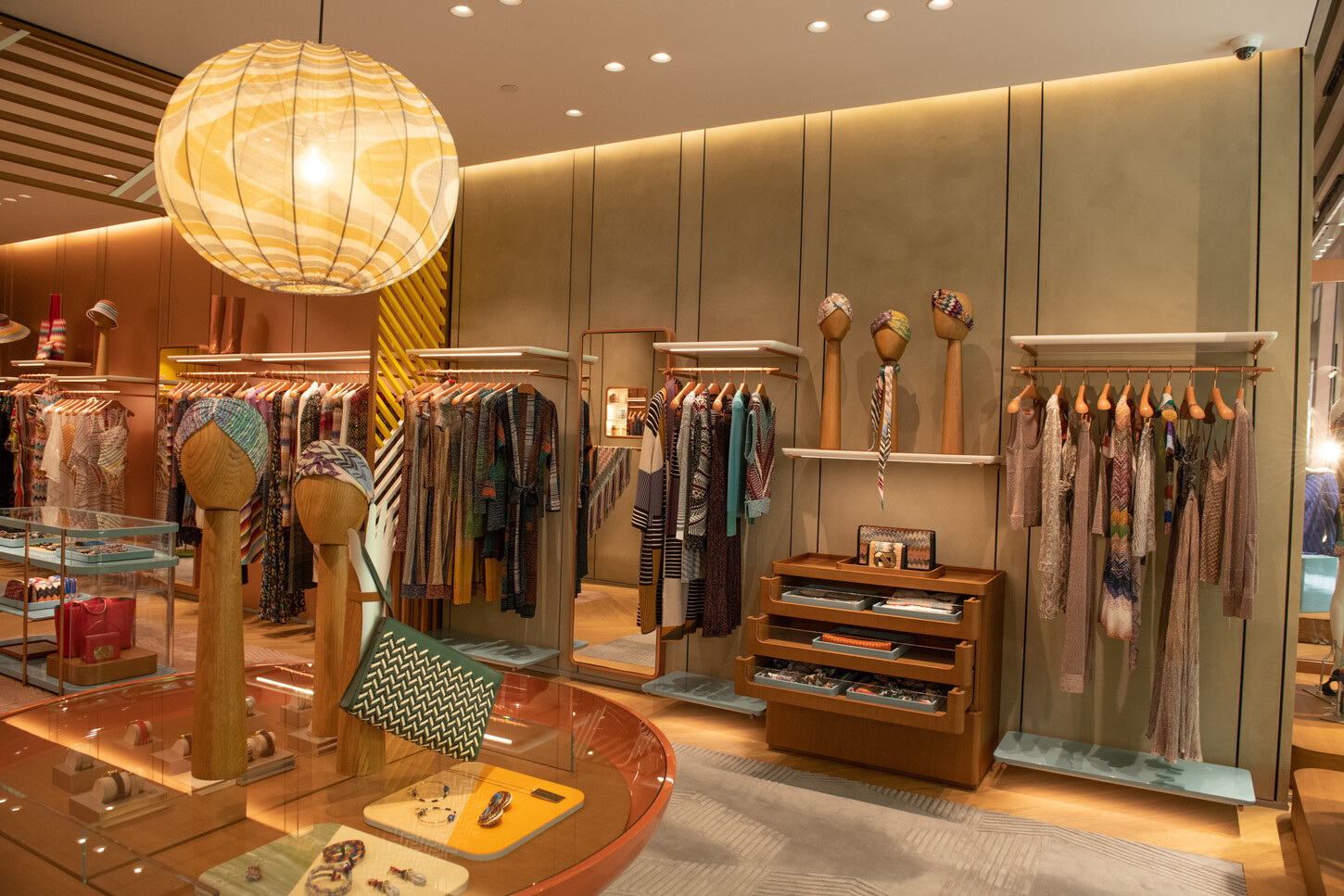 Missoni Boutique custom millwork project by CM Custom Design
